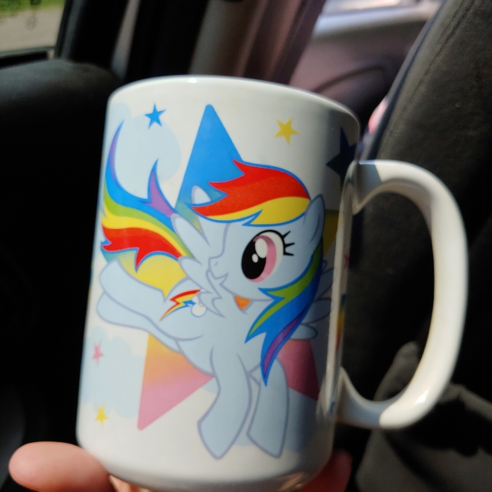 Zak! Designs | My Little Pony Ceramic Coffee Mug Cup 2016 Y2k Cute Pattern Print
